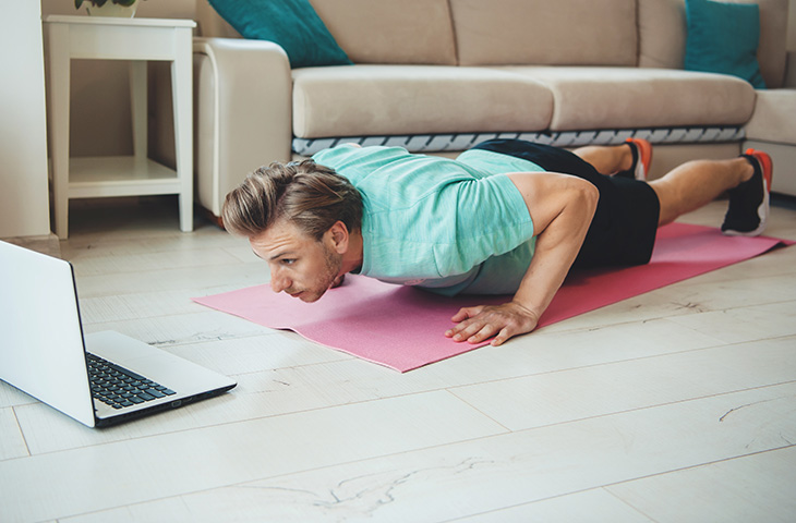 Sabes cuál es nuestro top 10 de ejercicios para hacer en casa?